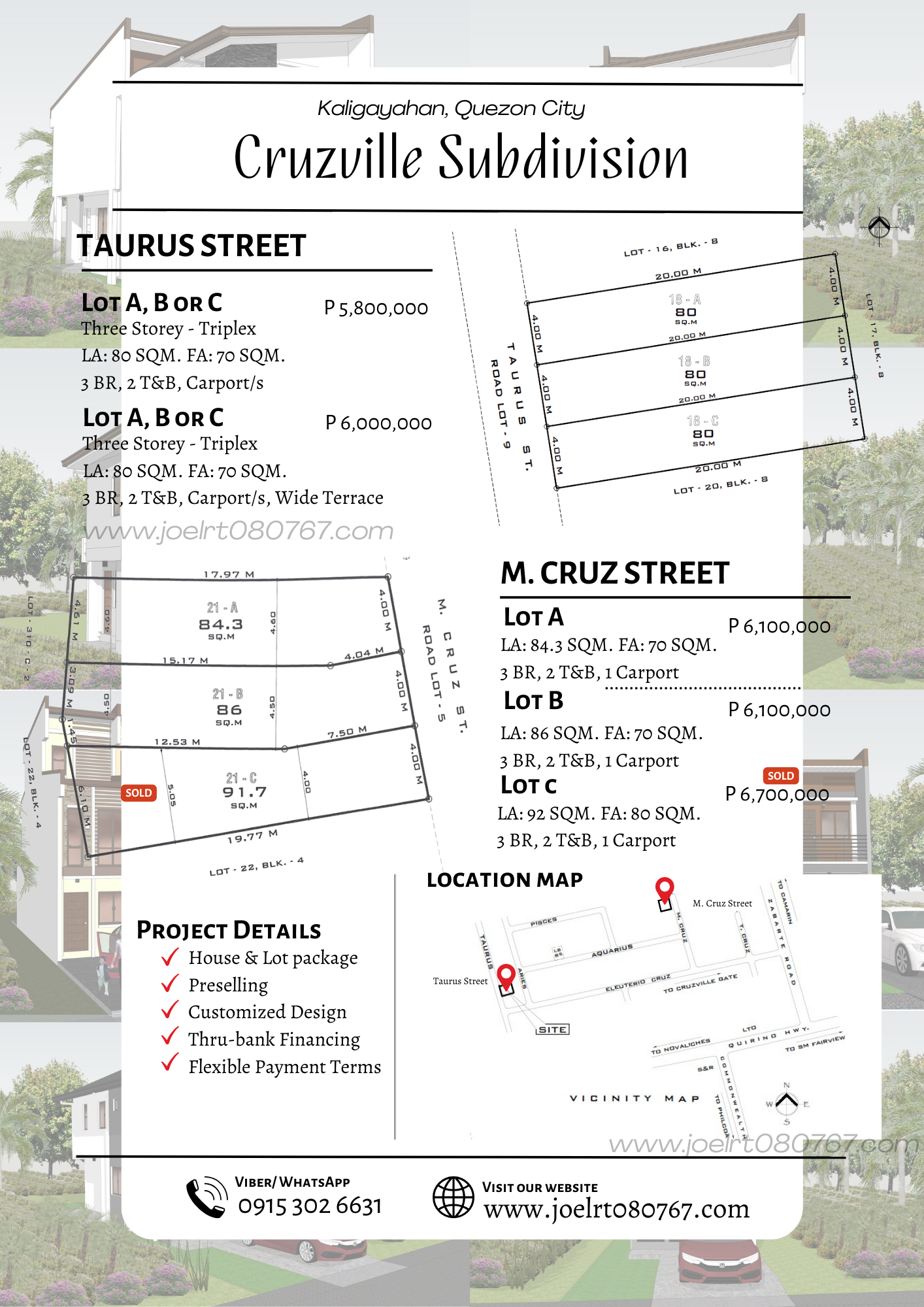 Taurus and M. Cruz Street